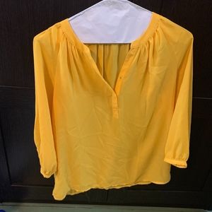 Pretty Yellow Blouse